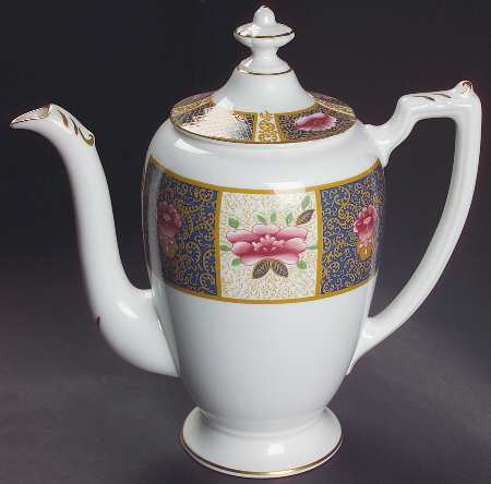 Java Coffee Pot & Lid by Coalport