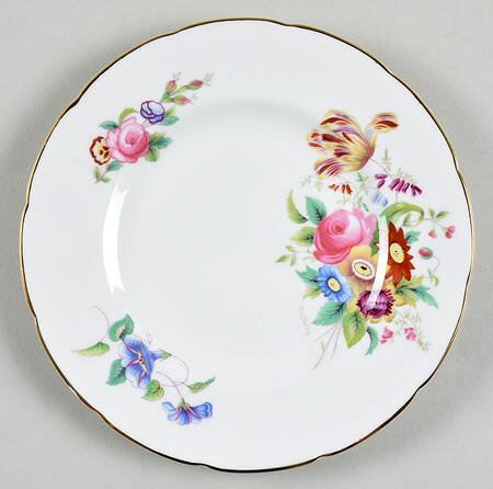 Junetime Dessert/Pie Plate by Coalport