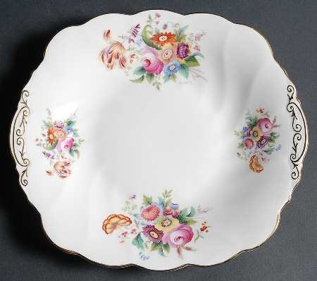 Junetime Handled Cake Plate