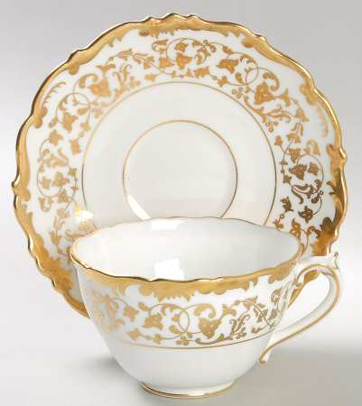 Lady Ashley Footed Cup & Saucer Set
