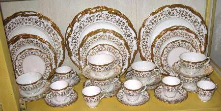 Lady Ashley Footed Demitasse Cup & Saucer Set