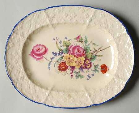 Lady Diana 10" Oval Serving Platter by Coalport