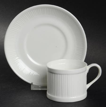 Leeds Flat Demitasse Cup & Saucer Set