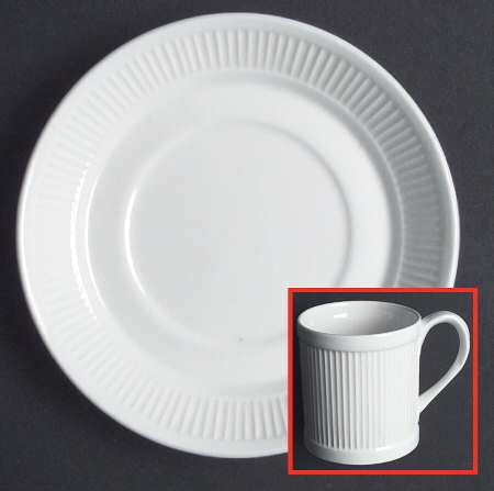 Leeds Flat Cup & Saucer Set