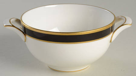 Lynton Footed Cream Soup Bowl