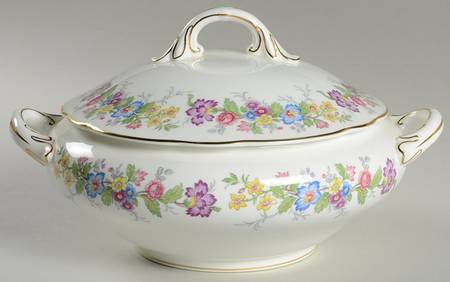 Maytime Round Covered Vegetable by Coalport