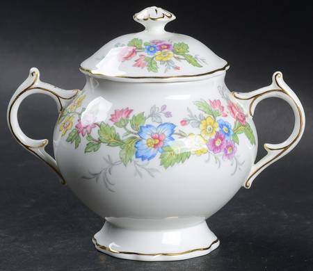 Maytime Sugar Bowl & Lid by Coalport