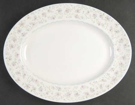 Mignon 14" Oval Serving Platter by Coalport