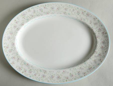 Mignon 15" Oval Serving Platter by Coalport