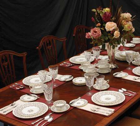 Minerva White (No Raised Edge) 60 Piece Estate Set