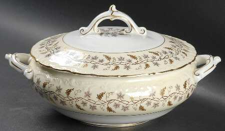 Minerva Yellow Round Covered Vegetable