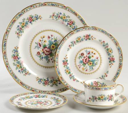 Ming Rose 5 Piece Place Setting
