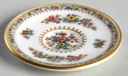 Ming Rose Miniature Saucer