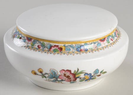 Ming Rose 3" Round Box & Lid by Coalport