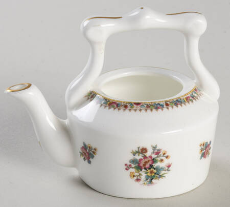 Ming Rose Miniature Kettle No Lid