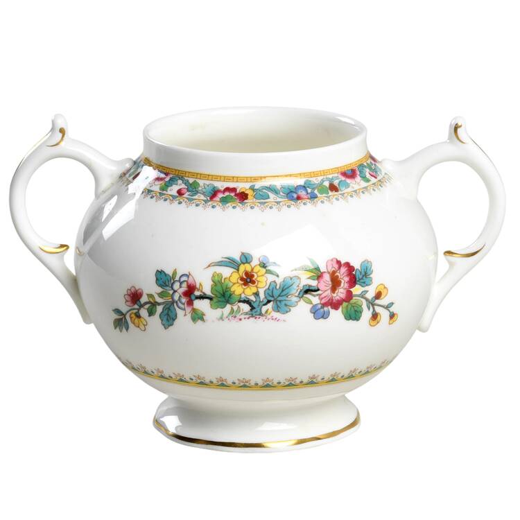 Ming Rose Sugar Bowl No Lid