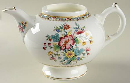 Ming Rose Teapot No Lid