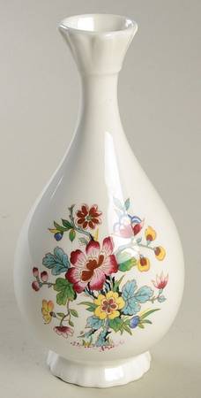 Ming Rose 6" Bud Vase