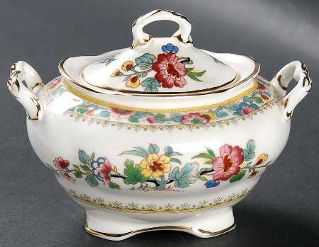 Ming Rose Miniature Oval Tureen & Lid