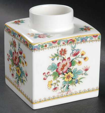 Ming Rose Tea Caddy No Lid