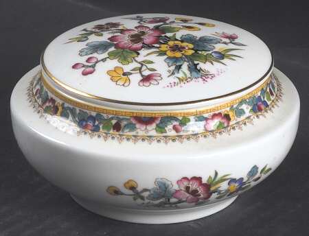 Ming Rose 3" Round Box & Lid
