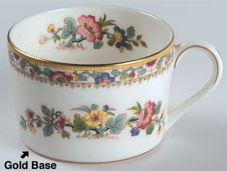 Ming Rose Flat Cup
