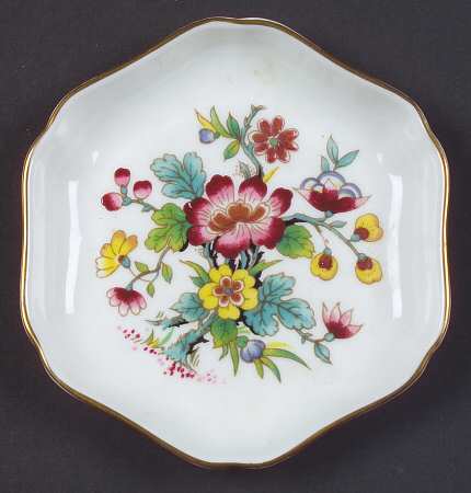 Ming Rose 3" Hexagonal Tray
