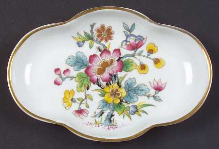 Ming Rose Silver Tray