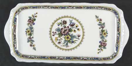 Ming Rose Large Sandwich Tray