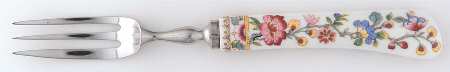Ming Rose Individual Fruit Fork with Stainless Tines