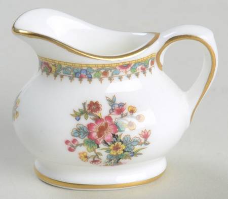 Ming Rose Creamer-Miniature by Coalport