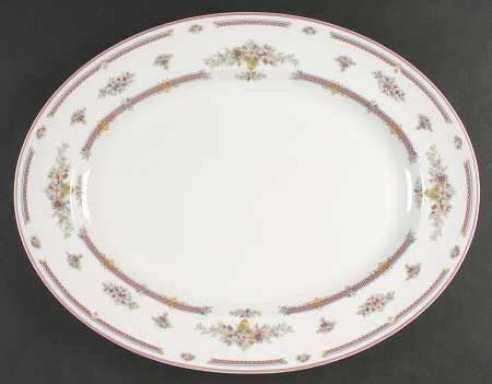Montdore 17" Oval Serving Platter by Coalport