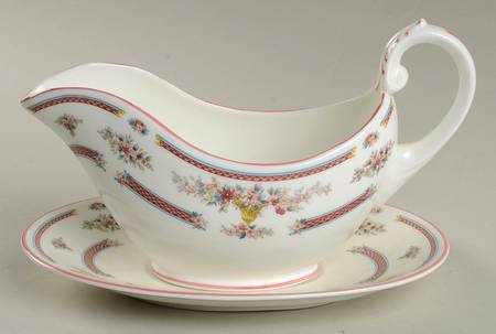 Montdore Gravy Boat & Underplate by Coalport