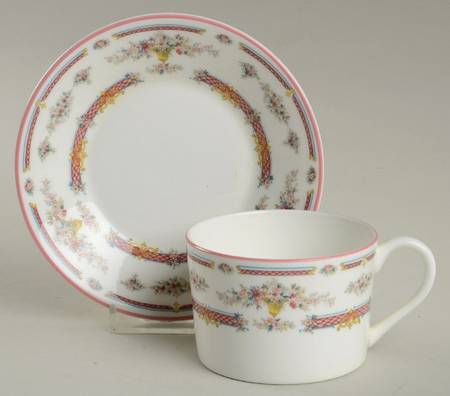 Montdore Flat Cup & Saucer Set by Coalport