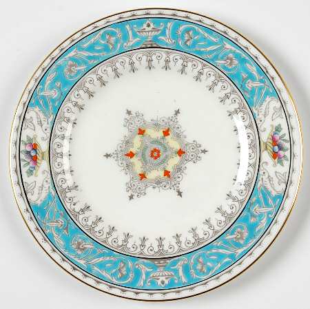 Montreal Turquoise Bread & Butter Plate