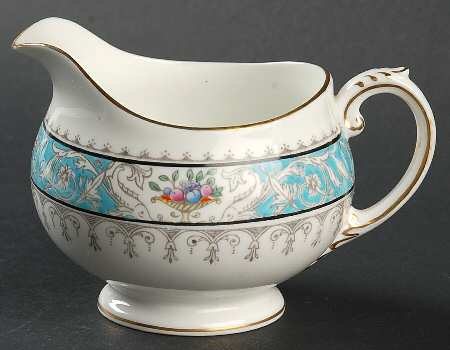 Montreal Turquoise Creamer
