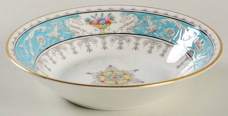 Montreal Turquoise Fruit/Dessert (Sauce) Bowl