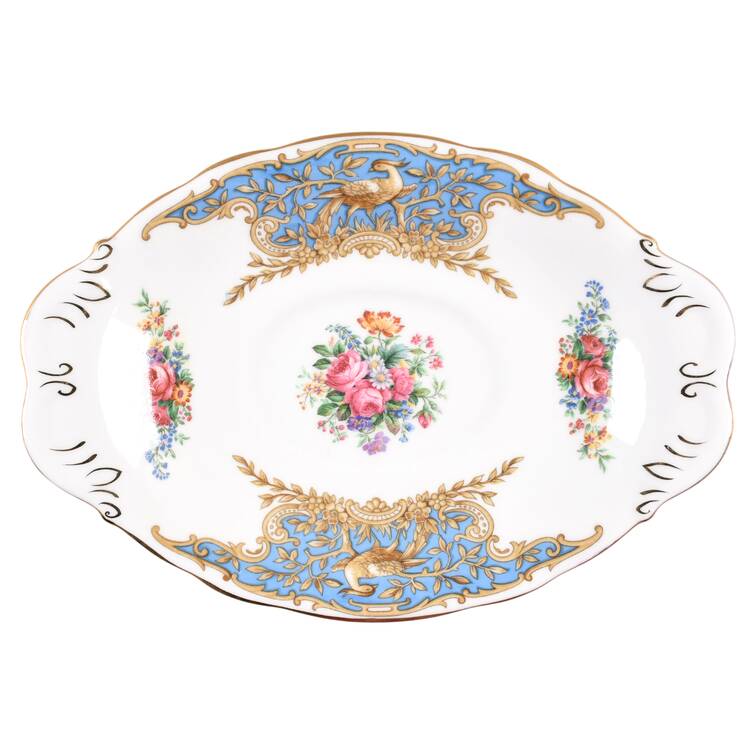 Montrose Blue Underplate for Gravy Boat