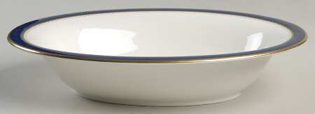 Norfolk Blue 10" Oval Vegetable Bowl