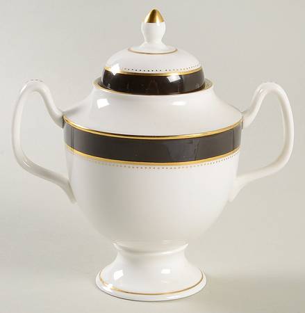 Norfolk Brown Sugar Bowl & Lid