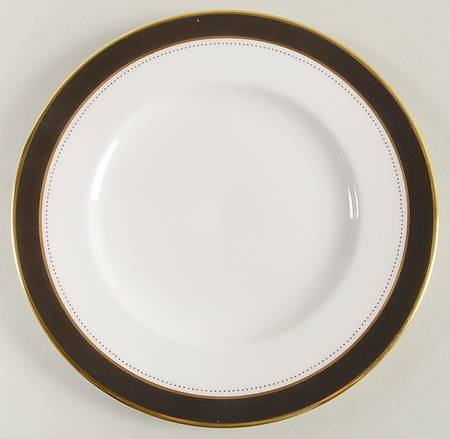Norfolk Brown Salad Plate