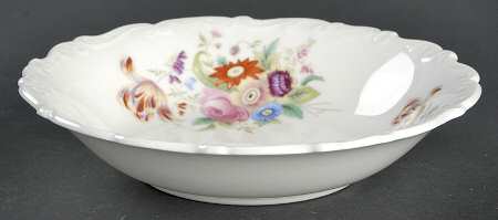 Old Coalport (Bone, No Trim, Shallow Scallop) Fruit/Dessert (Sauce) Bowl by Coalport