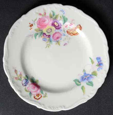 Old Coalport (Bone, No Trim, Shallow Scallop) Bread & Butter Plate by Coalport
