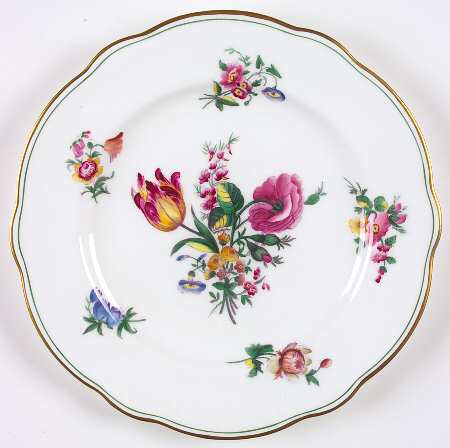 Old Coalport Dinner Plate