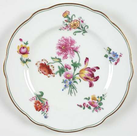 Old Coalport Dinner Plate