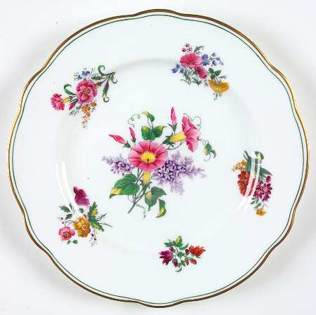 Old Coalport Dinner Plate
