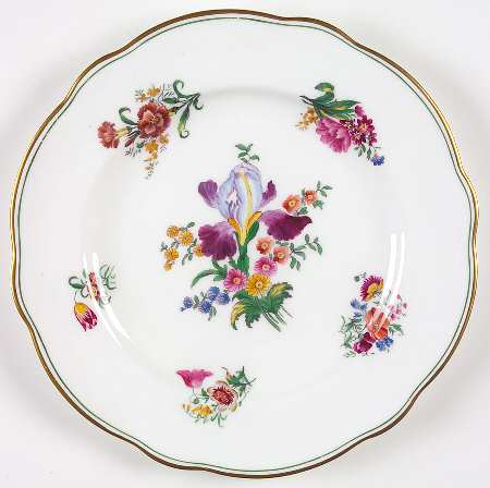 Old Coalport Dinner Plate