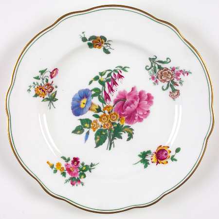 Old Coalport Dinner Plate