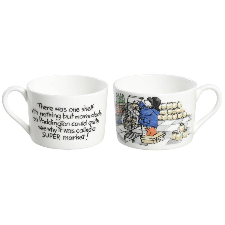 Paddington Bear Flat Cup