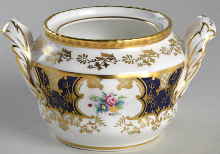 Panel Cobalt Sugar Bowl No Lid